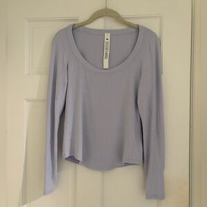 Lululemon hold tight scoop neck long sleeve